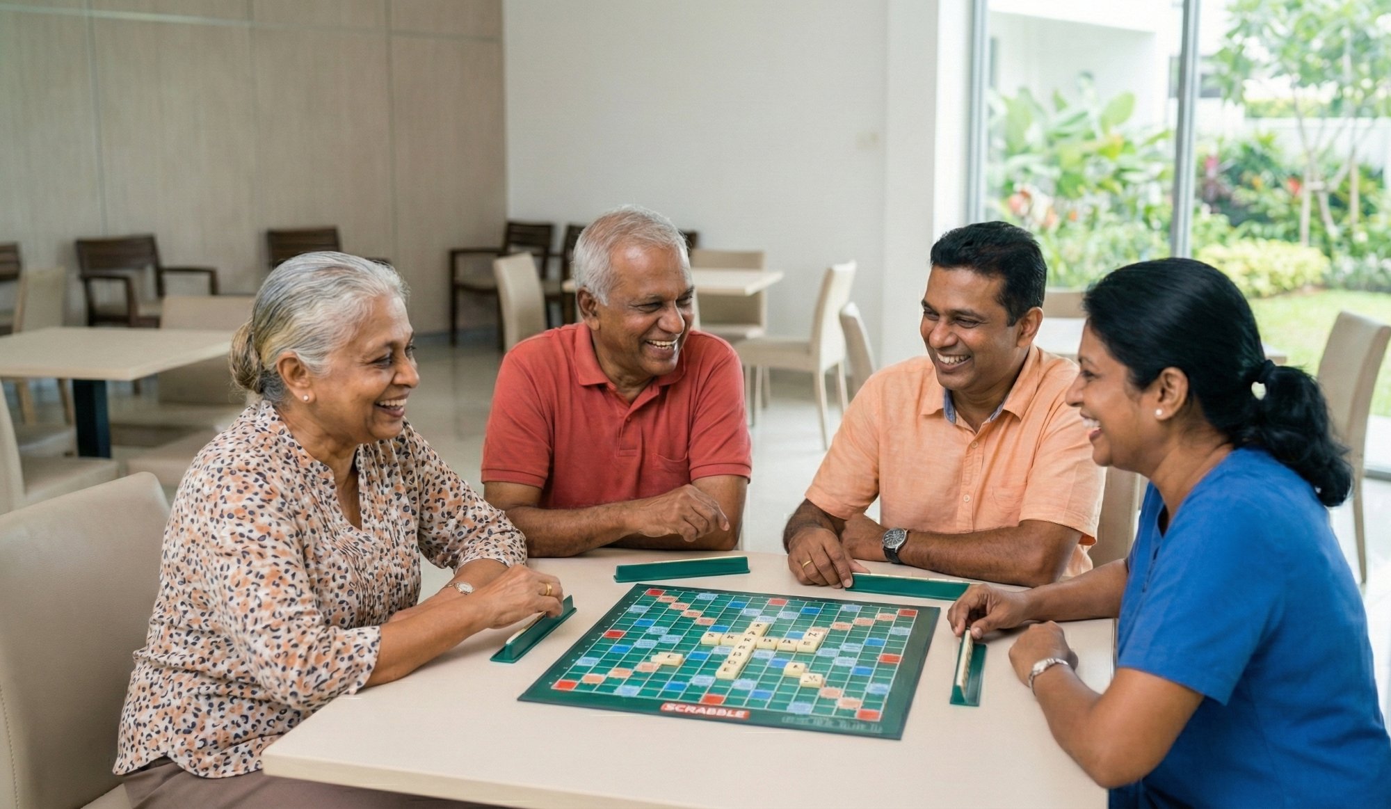 Group activity at Aegis Day Care