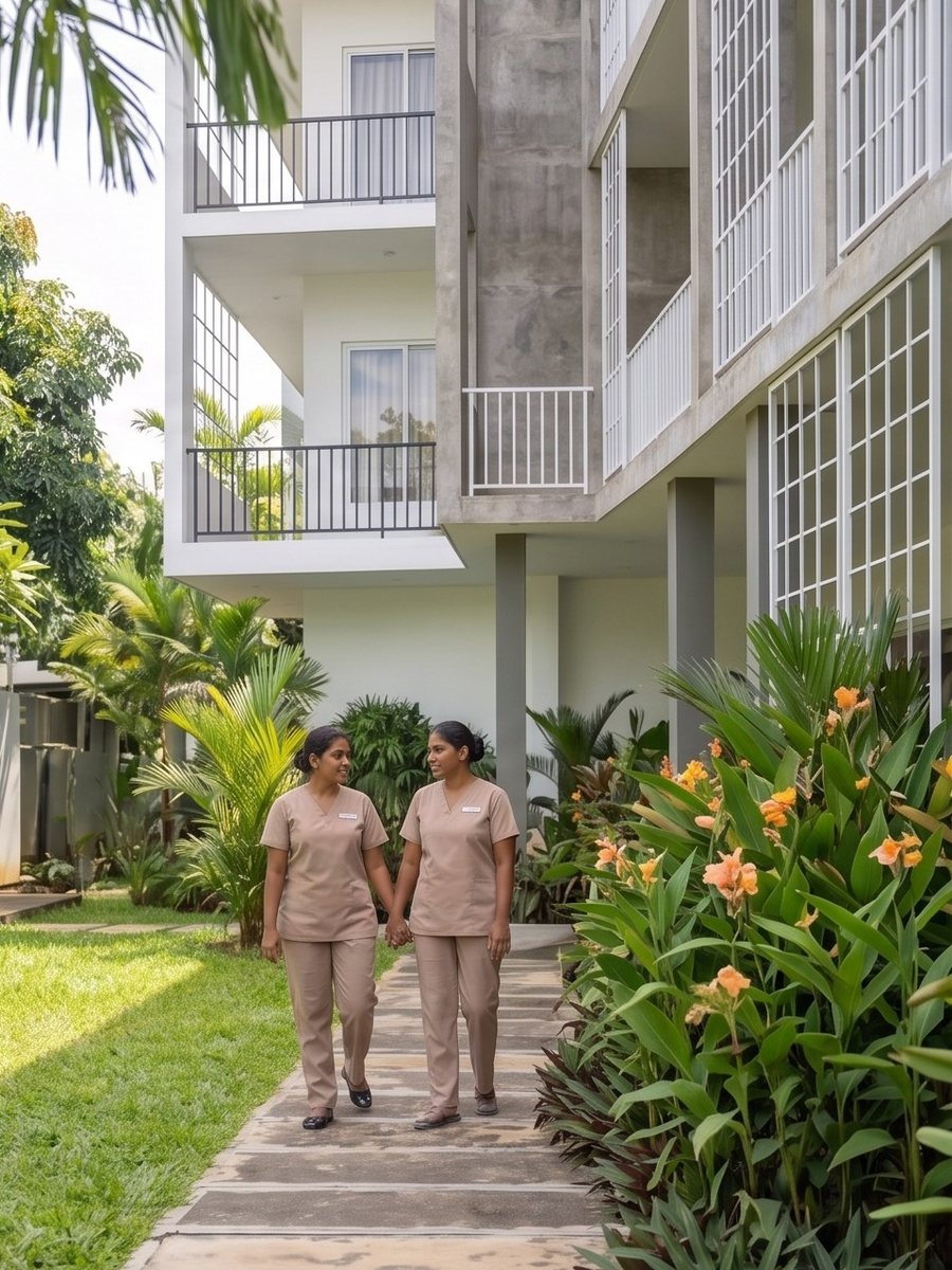 The Aegis Health respite care residence in Colombo